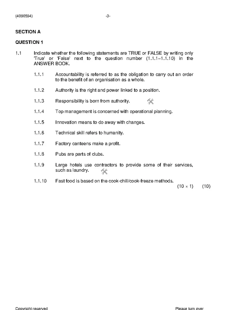 Applied Management N4 November 2020 question paper preview