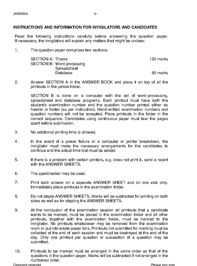 Data Management Farming N4 June 2021 question paper preview