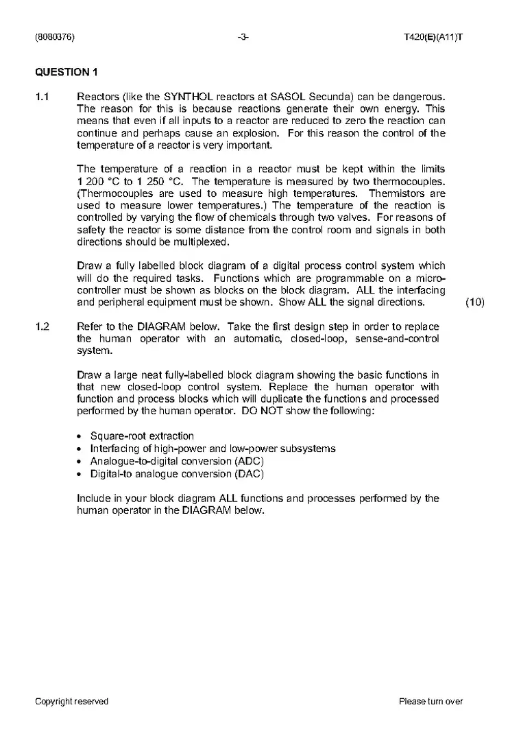 Digital Electronics N6 April 2016 question paper PDF, preview of the first page of questions