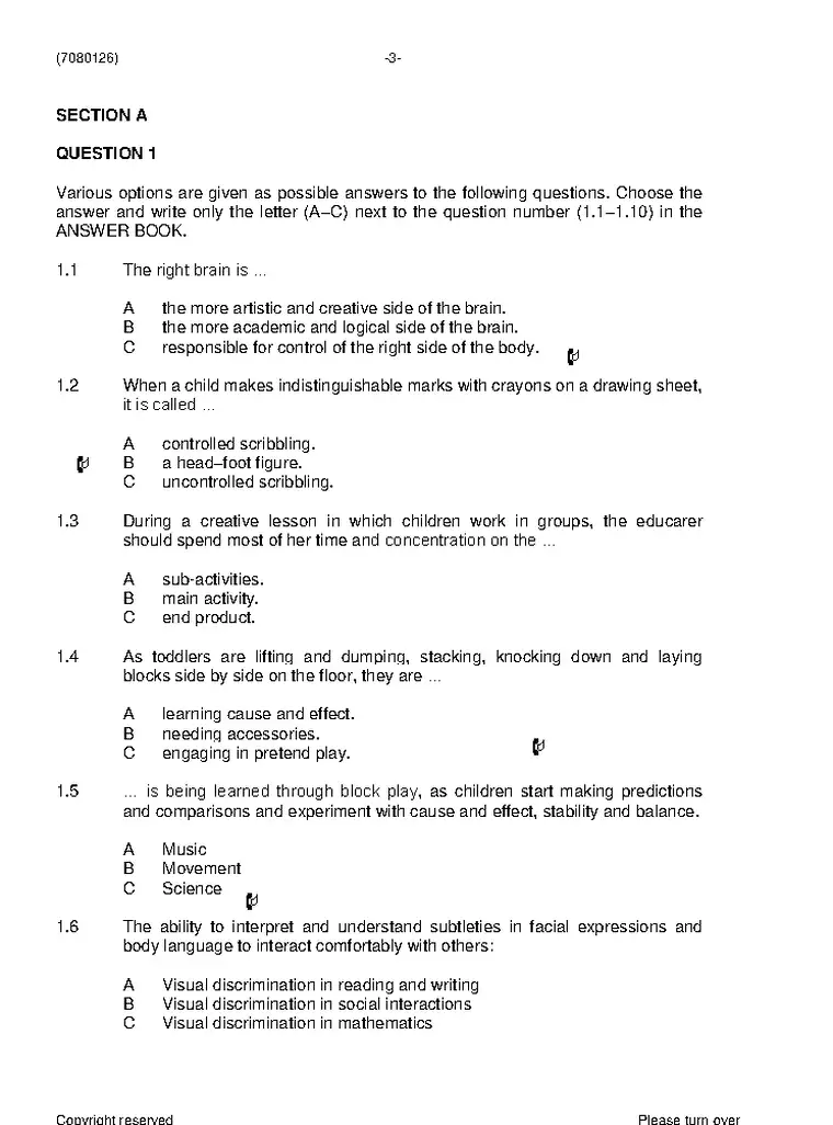 Educare Didactics Theory and Practical N6 June 2019 question paper preview