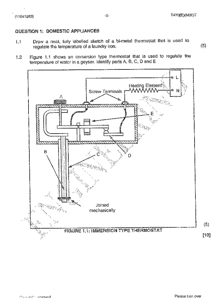 Electrical Trade Theory N3 March 2015 question paper preview