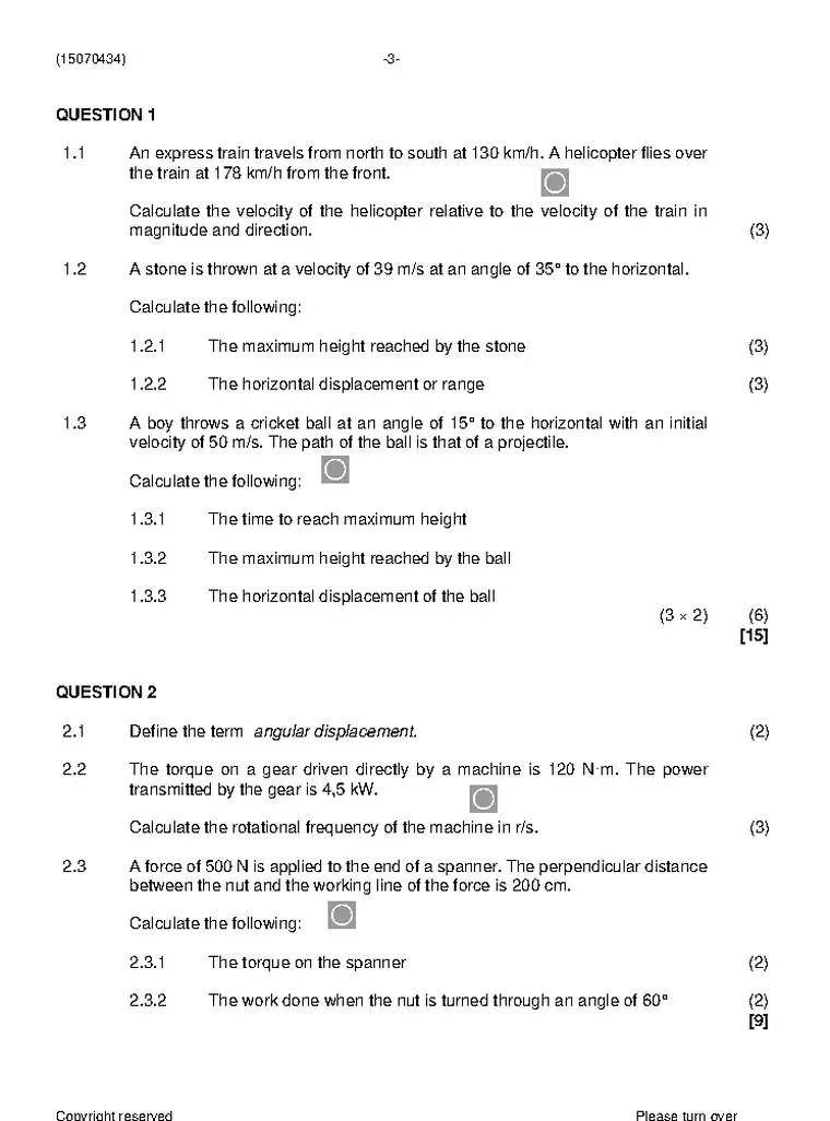 Engineering Science N4 August 2021 question paper preview
