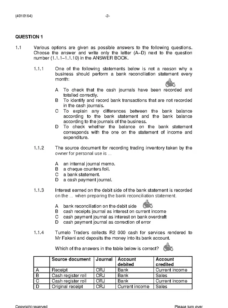 Financial Accounting N4 June 2021 question paper preview