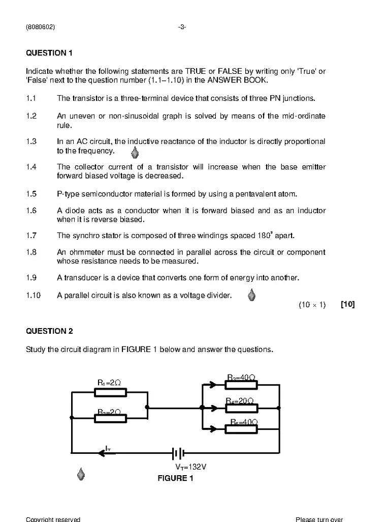Industrial Electronics N2 April 2021 question paper preview