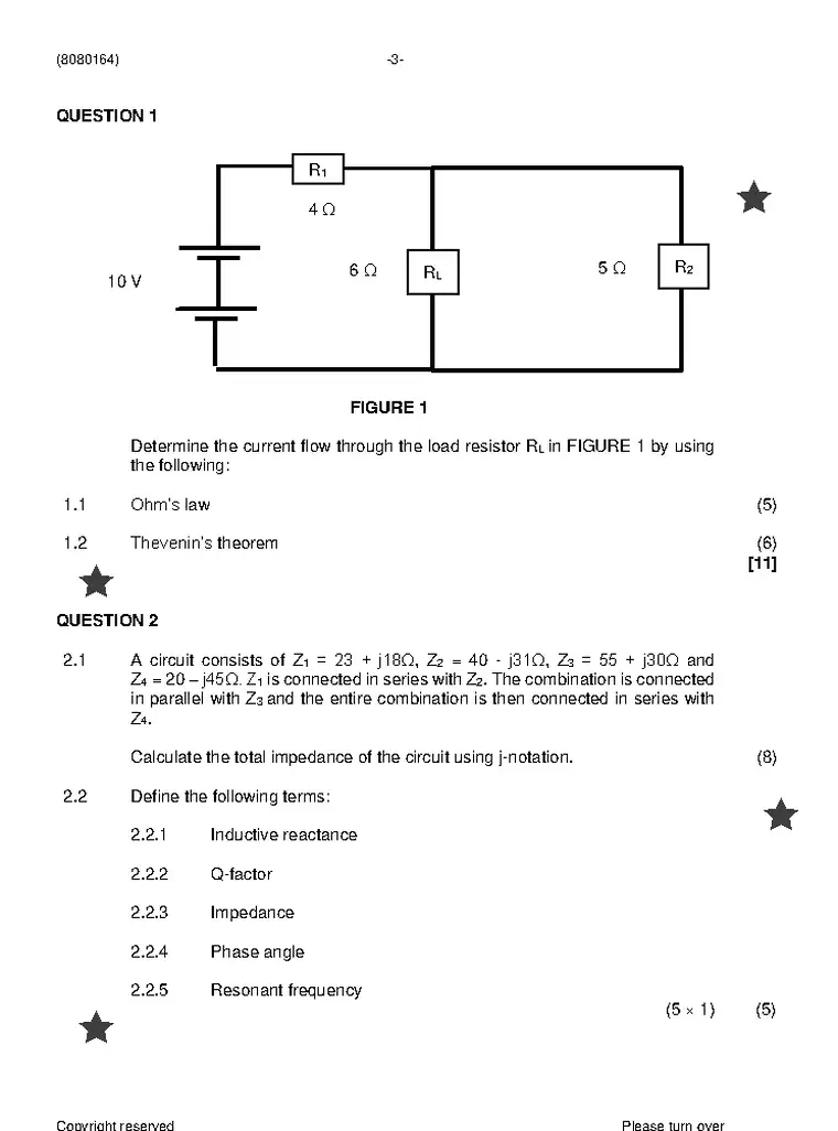 Industrial Electronics N4 November 2023 question paper preview