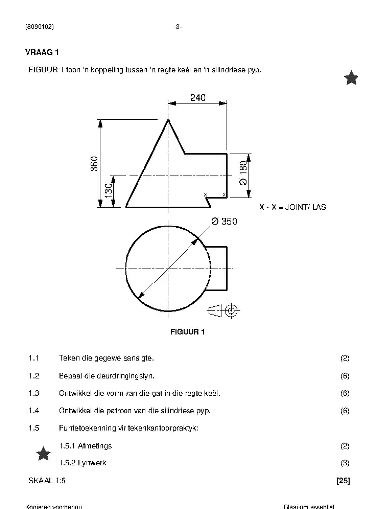 Plating and Structural Steel Drawing N2 November 2022 question paper preview