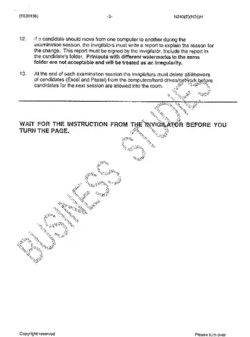 Computerised Financial Systems N6 November 2014 question paper, first page of questions