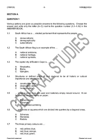 Educare Didactics Theory and Practical N6 November 2016 question paper, first page of questions
