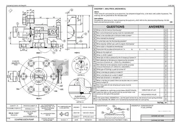 Engineering Graphics and Designs Grade 12 June 2026 Paper 2 (Gauteng) question paper, first page of questions