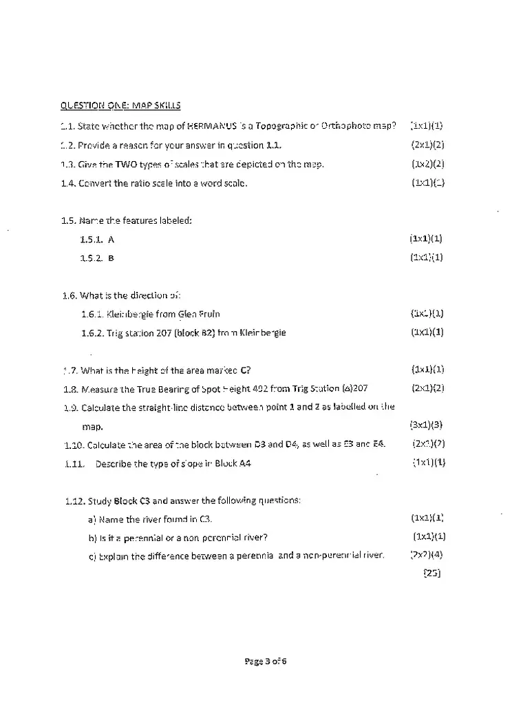 Social Sciences Grade 9 Term 4 2018 question paper preview