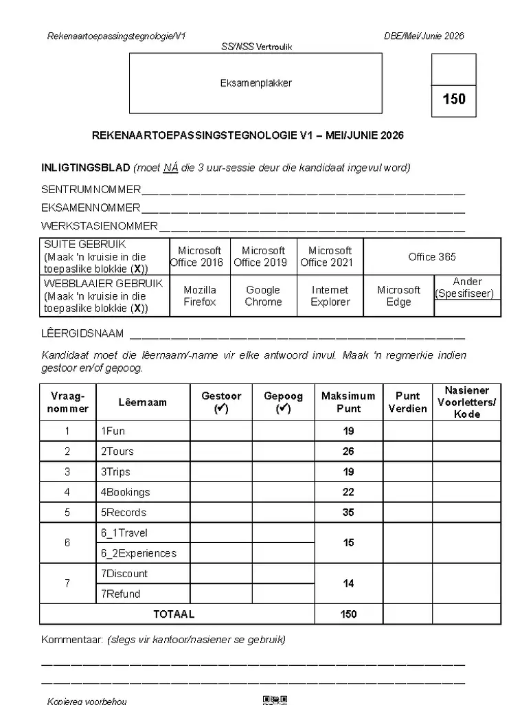 Technology Grade 12 Term 2 2026 question paper preview