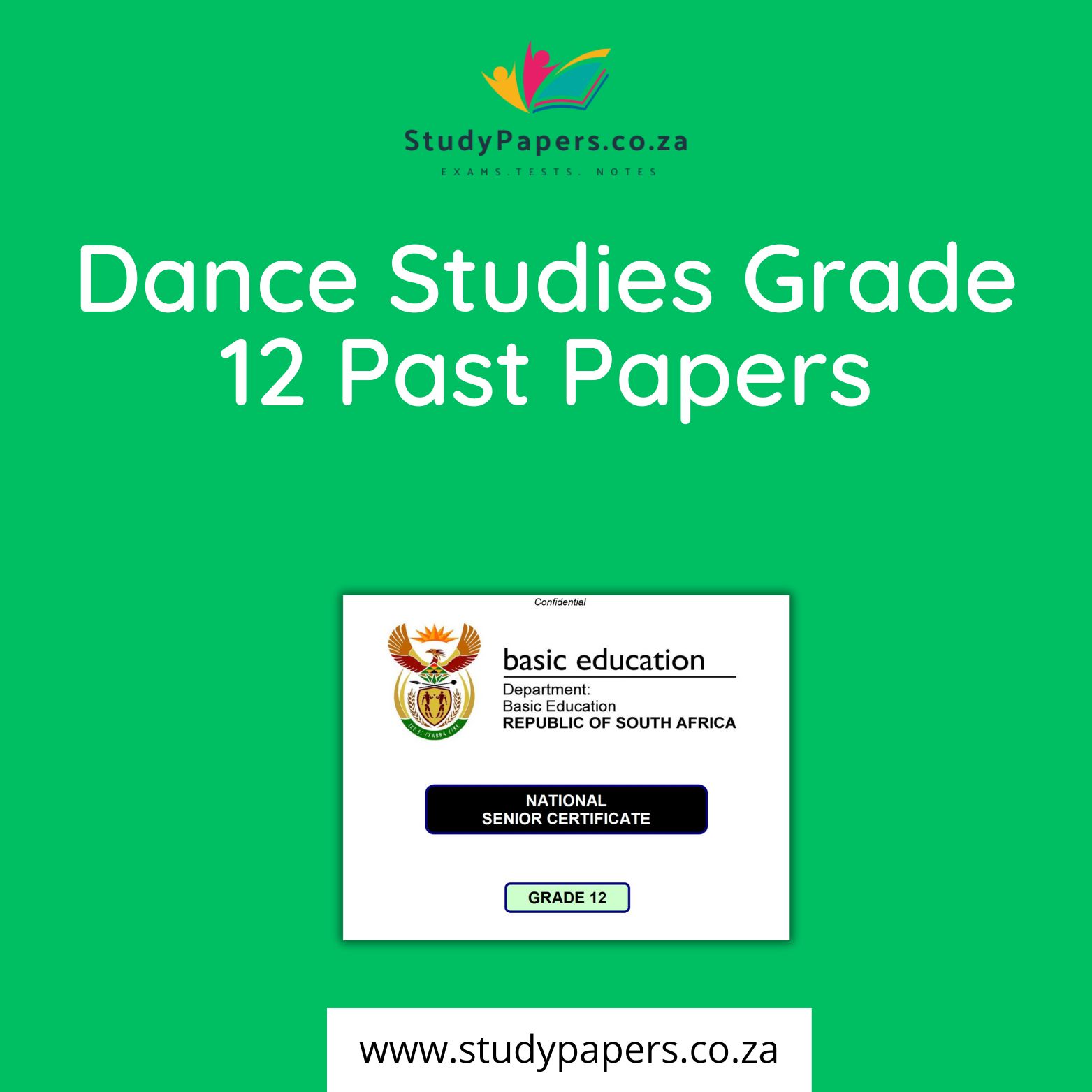 Dance Studies Grade 12 Past Papers